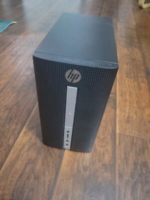 HP Desktop PC Pavilion A12-9800 16GB 1 TB AMD Radeon R7 450 510-P127C win11 pro - Image 1 of 4