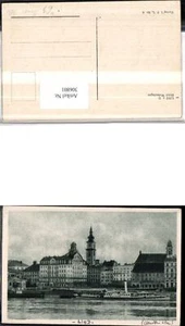 306801,Linz an d. Donau Teilansicht Hotel Weinzinger Dampfer Hebe - Picture 1 of 1
