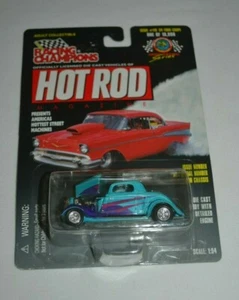 Ford Coupé 1999 Race Champions Hot Rod Magazine '34 azul numerado 101 - Imagen 1 de 3
