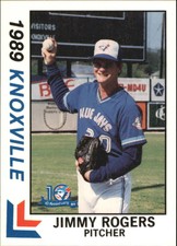 1989 Knoxville Blue Jays Best #22 Jimmy Rogers