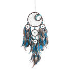Boho Dream Catcher Pendant Beads Feather Hand Woven Life Tree Hangings Decors