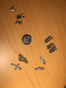 Lot Of MIXED Mini Tiny Bracelet/necklace Charms - Picture 1 of 7