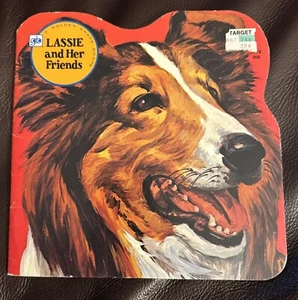 Lassie and her friends Golden Shape Book 1975 Third Printing 1977 By Harris - Picture 1 of 7