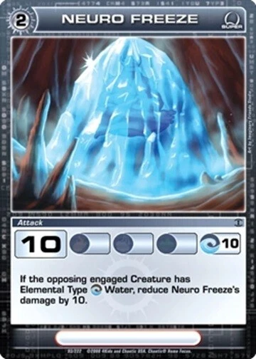 Chaotic Super Rare Neuro Freeze - Super Rare Foil - Image 1 of 1