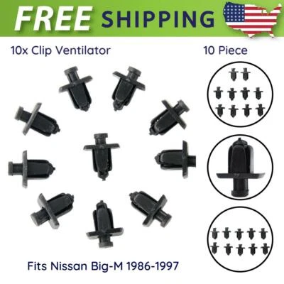 Wiper Cowl Grill Clip Lock Fits Nissan Hardbody D21 Pickup UTE 1986-1997 DRL Foto 1 de 4