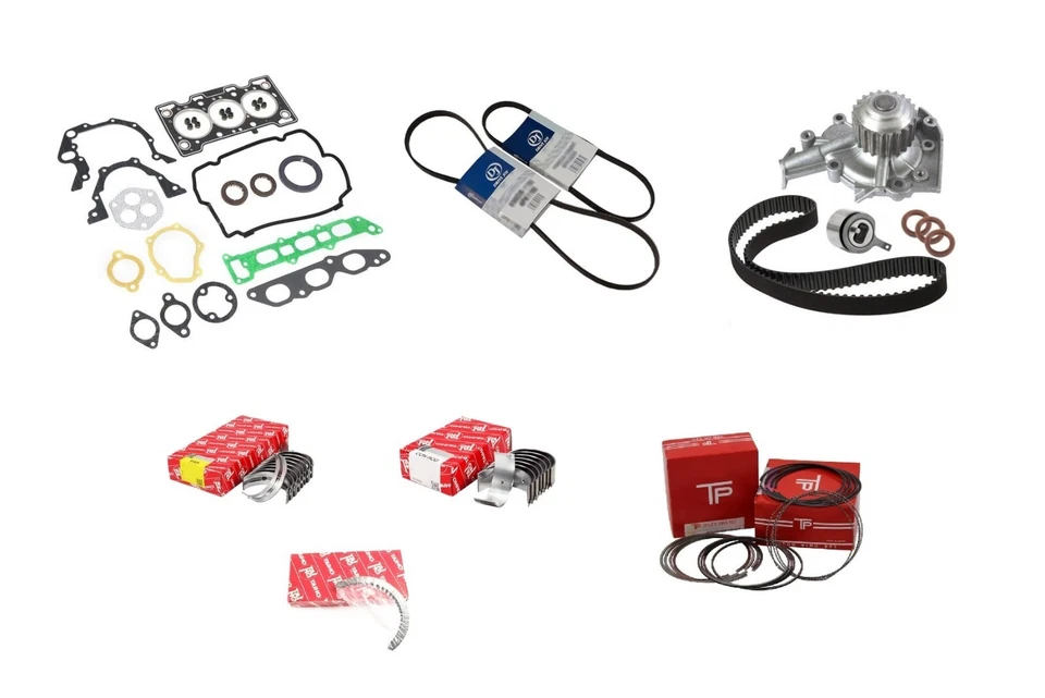 Suzuki F6A SOHC Complete Engine Rebuild Belts, Timing, Gaskets, Rings & Bearings - Image 1 of 1