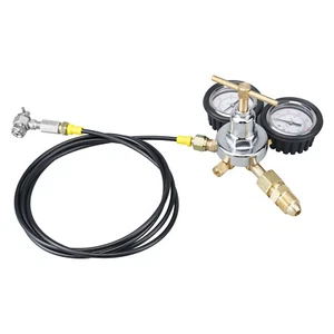 Nitrogen Regulator Shock Fill Kit With No Loss Chuck For Schrader Valve Shock - Picture 1 of 10