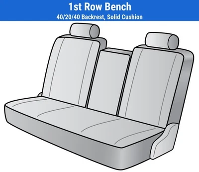 Fundas de asiento Duramax Tweed para GMC K3500 1995-2000 Foto 1 de 4