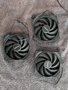 3x be quiet! Pure Wings 3 (120mm) | ultra quiet case fans - Afbeelding 1 van 2