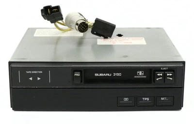 Subaru 1990-96 Impreza Legacy OEM Dolby Audio Cassette Player PF-8118U Face 3150 - Image 1 of 4