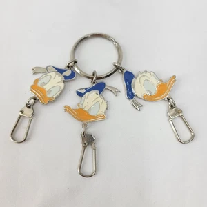 Portachiavi Paperino 3 facce portachiavi in metallo  - Foto 1 di 7