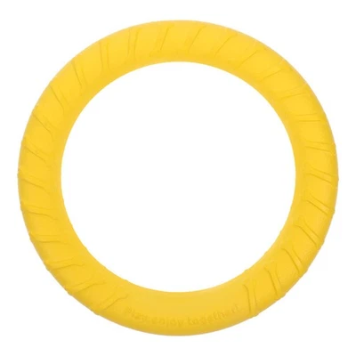  Dog Toy Ring Interactive Training Toy Dog Chew Puppy Teething Toys Plastic - Image 1 of 4