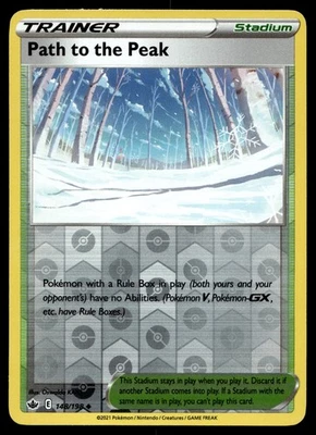 PATH TO THE PEAK 148/198 UNCOMMON CHILLING REIGN POKEMON - Image 1 of 4