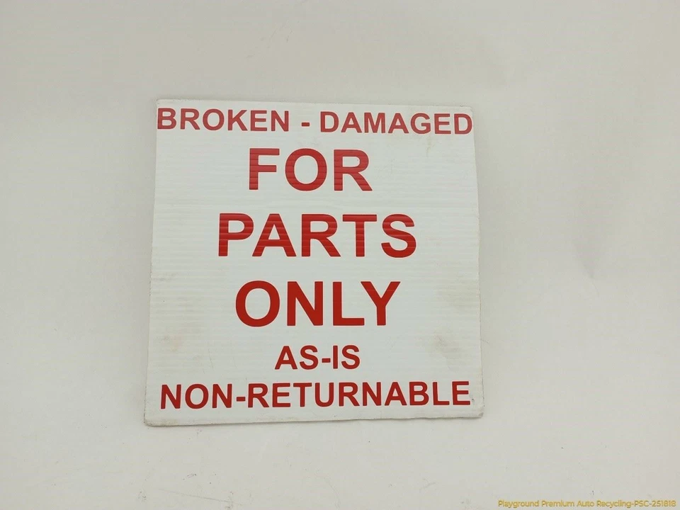 **AS IS**Subaru Legacy Engine Cylinder Block 2.5L 4 Cyl With Turbo Fits 05-09 — 第 1/4 张图片