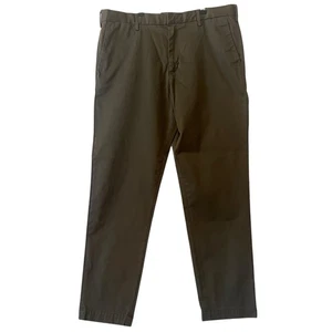 Pantalone Chino Banana Republic Uomo Vestibilità Conica Verde 38x34* Vedi Descrizione - Foto 1 di 8