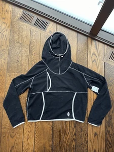 Free People FP Movement Women's On The Run Hoody Black NWT Size Large - Picture 1 of 4