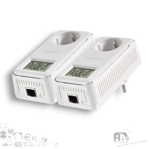 Devolo dLAN 200 AVsmart+ plus Powerline Adapter Starter Kit LAN Port 2 Adapter - Bild 1 von 9
