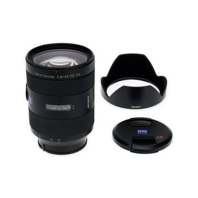 Lente zoom estándar Sony A 24-70 mm F2,8 T* ZA montaje alfa SAL2470Z Foto 1 de 4