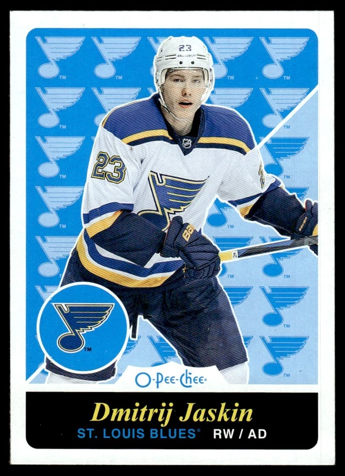 2015-16 O-Pee-Chee Retro Dmitrij Jaskin St. Louis Blues #381 - Image 1 of 2