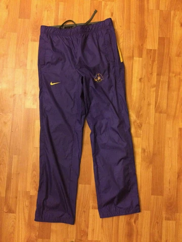 Women's East Carolina ECU Pirates Nike Size M Warmup Track Running Pants Cover