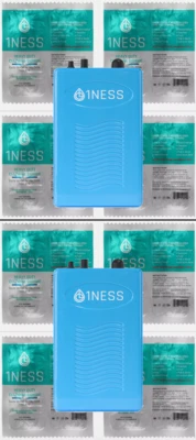 Tabletas de eliminación de olores de alta resistencia 1NESS® (32pk) con 2 aireadores | Kit ClO2 de 4 g Foto 1 de 4