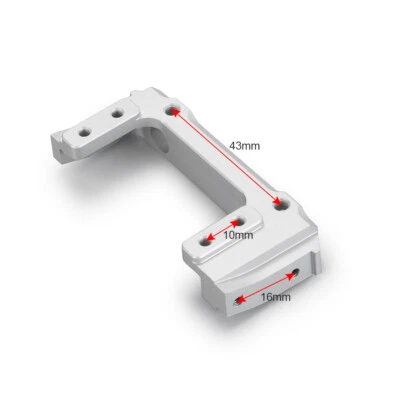 Servo Front Bumper Mount Stoßstange Halterung für 1/10 RC Axial SCX10 90046/47 I - Bild 1 von 4