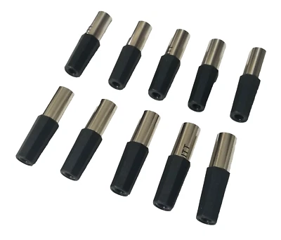10pcs ITT Cannon M-XL-3-12L Mini-XL Male 3-POS Plug Audio Circular Connector NEW - Image 1 of 4