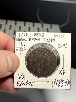 1783 PM Germany 1/2 Steuber - Image 1 of 2