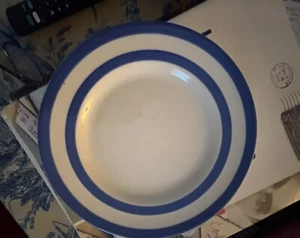 TG Green Plate Cornish Blue Cornishware 7” - Picture 1 of 3