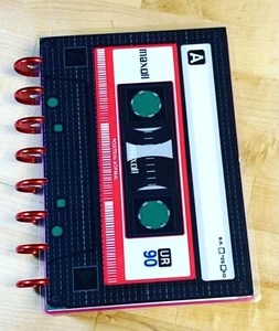 Juego de cubiertas de cinta de casete retro años 80 4 usos con planificador TUL/Arc (8 discos) - Imagen 1 de 4