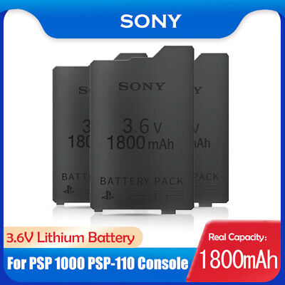 Original Sony 1800mAh 3.6V Rechargeable Battery Pack For PSP-110 PSP-1001 • 20.21$