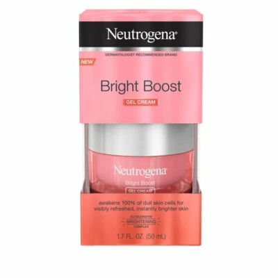 Crema facial hidratante gel iluminador Neutrogena Bright Boost, 1,7 fl. oz... Foto 1 de 4