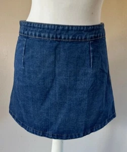 Ladies Denim Mini Skirt Size 8 - Picture 1 of 4