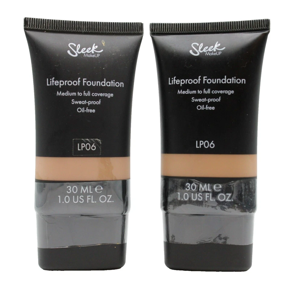 2x Sleek MakeUP Lifeproof Foundation Make Up LP06 30ml - Bild 1 von 2