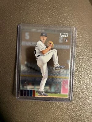 2020 Stadium Club Chrome TYLER ALEXANDER #334 RC Detroit Tigers - Image 1 of 2