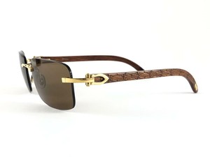Las mejores ofertas en Gafas de sol de oro de madera Cartier para hombres |  eBay