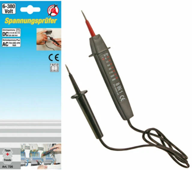 Kraftmann BGS 726 6-380 Volt Spannungsprüfer