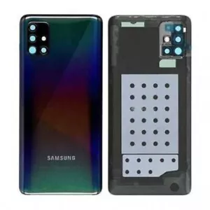 Samsung A51 copri batteria back cover posteriore nero originale - Foto 1 di 1
