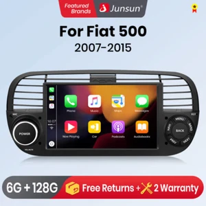 Radio Coche 9" Android 13 Para Fiat 500 2007-2015 Apple Carplay GPS BT WIFI RDS 32G - Imagen 1 de 11