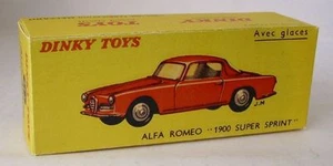 Caja Repro Dinky Nr.24J Alfa Romeo 1900 Super Sprint - Imagen 1 de 1