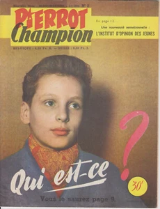 PIERROT 1956  N°  2  BE  SF CONQUETE DE L'ESPACE / PELLOS PETIPON - Bild 1 von 1