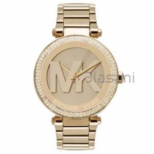 Michael Kors Original MK5784 Women's Parker Gold Crystal Accents Watch - Picture 1 of 6
