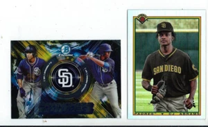 C. J. ABRAMS (RC's 2 Lot) 2019 BC Franchise Futures + 2019 BC 1990 Retro *MINT - Picture 1 of 2