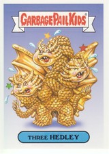 2018 Garbage Pail Kids Oh The Horror-ible #RSF-4b Three Hedley