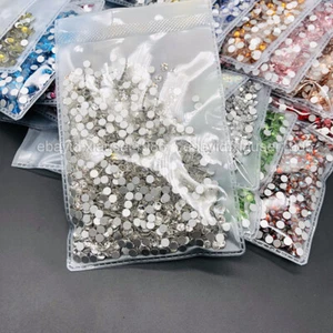 1440pcs SS16(4mm) Crystals Glass Rhinestones Flatback Gems for Nails Decoration - Picture 1 of 71