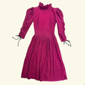 VINTAGE 70s BERRY CORDUROY - Picture 1 of 4