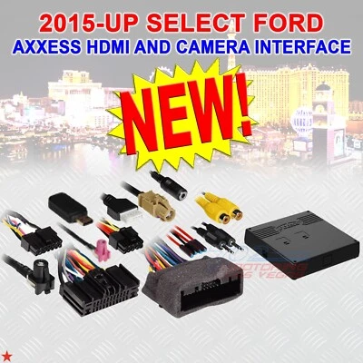Interfaz de cámara trasera y delantera AXXESS AX-AM-FD91 PARA FORD SELECTO 2015-UP ¡NUEVO! Foto 1 de 4