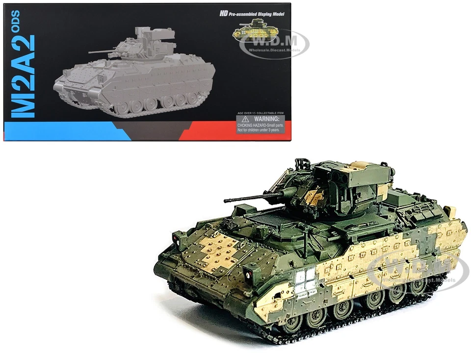 UKRAINE M2A2 ODS LIGHT TANK 3-TONE CAMO 1/72 SCALE BY DRAGON MODELS 63519