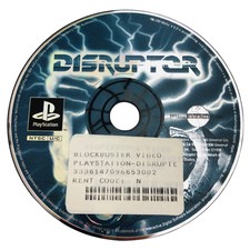 Disruptor PS1 Sony Original PlayStation 1 Very Rare Game Disc Only