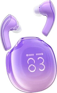 Bluetooth Kopfhörer Wireless Earbuds Headphones mit ENC Noise Cancelling LED Mikrofon - Bild 1 von 32